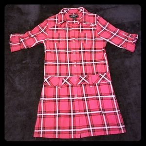 Flannel Fox Racing Dress